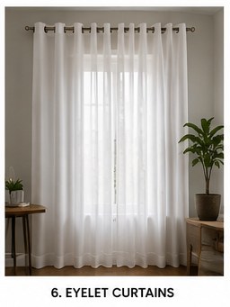 Eyelet curtains style reference