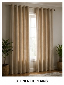 Linen curtains style reference