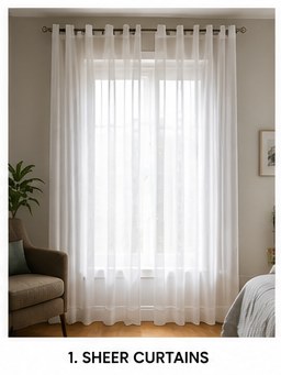 Sheer curtains style reference