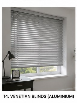 Aluminium venetian blinds style reference